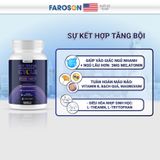  Viên uống Melatonin Vitamin B Faroson Sleep Cycle hộp 30 viên 