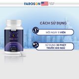  Viên uống Melatonin Vitamin B Faroson Sleep Cycle hộp 30 viên 
