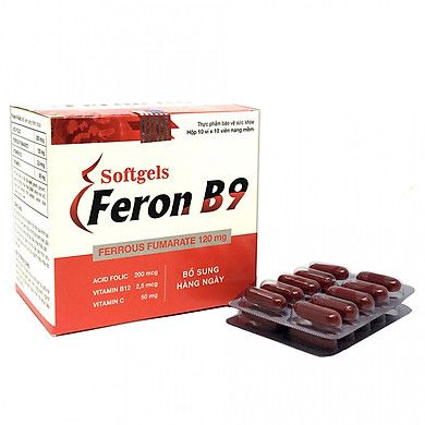 Thực phẩm chức năng FERON B9 - Bổ sung Sắt & Vitamin cho cơ thể