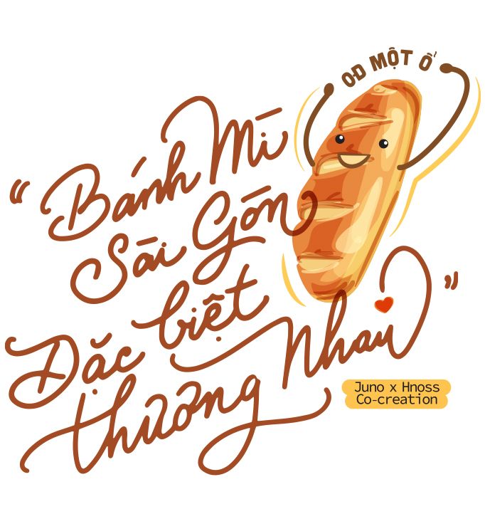 Áo thun Bánh mỳ Sài gòn