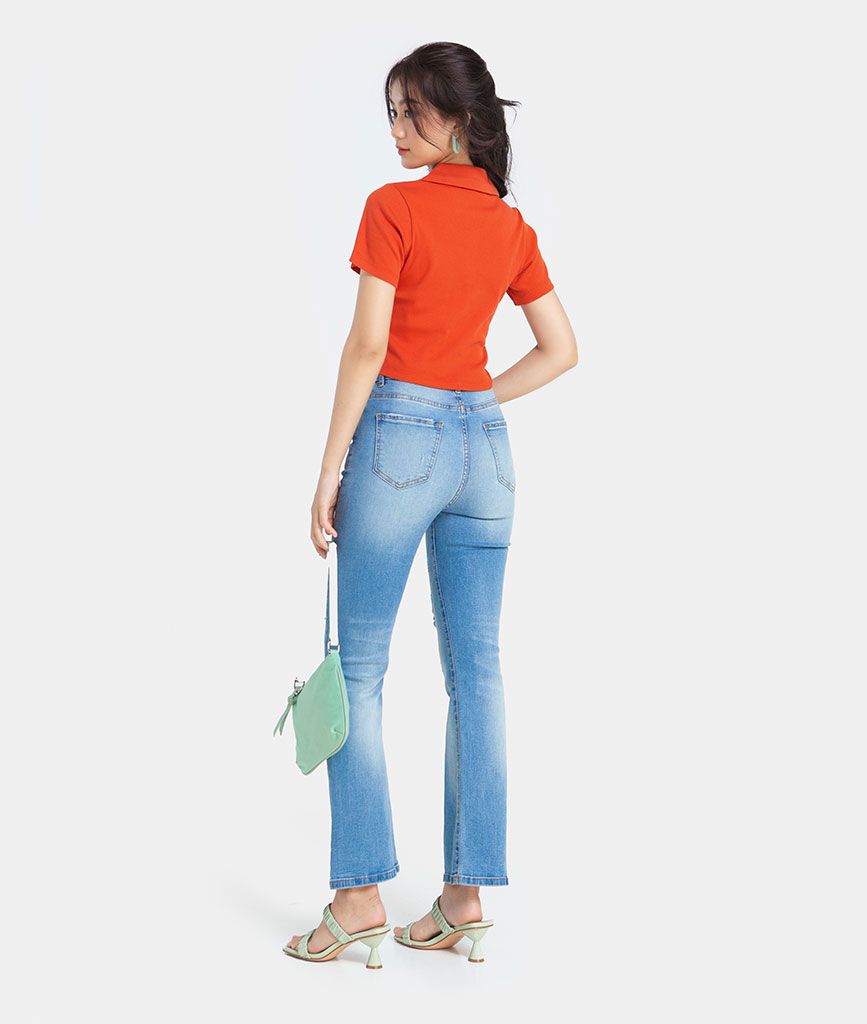 ÁO POLO CROP