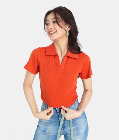 Áo Polo Crop