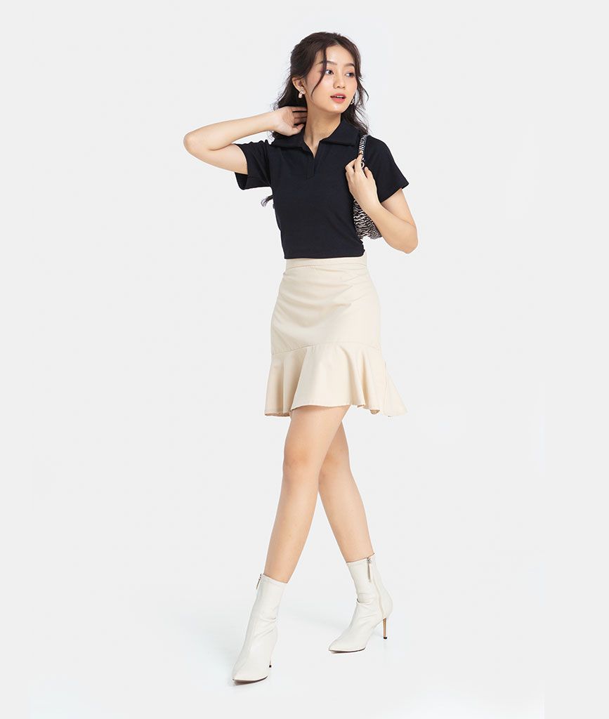 ÁO POLO CROP