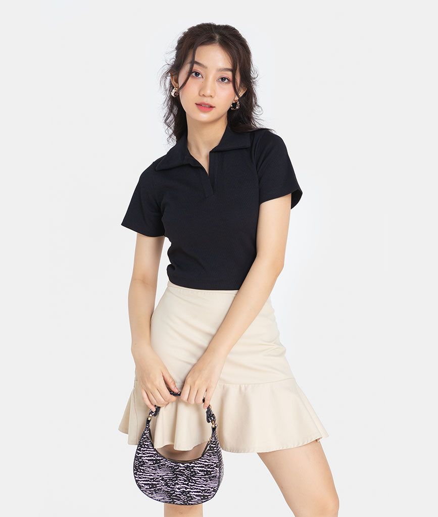 ÁO POLO CROP