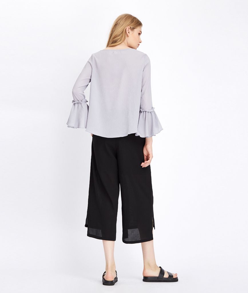 Quần Culottes Sọc