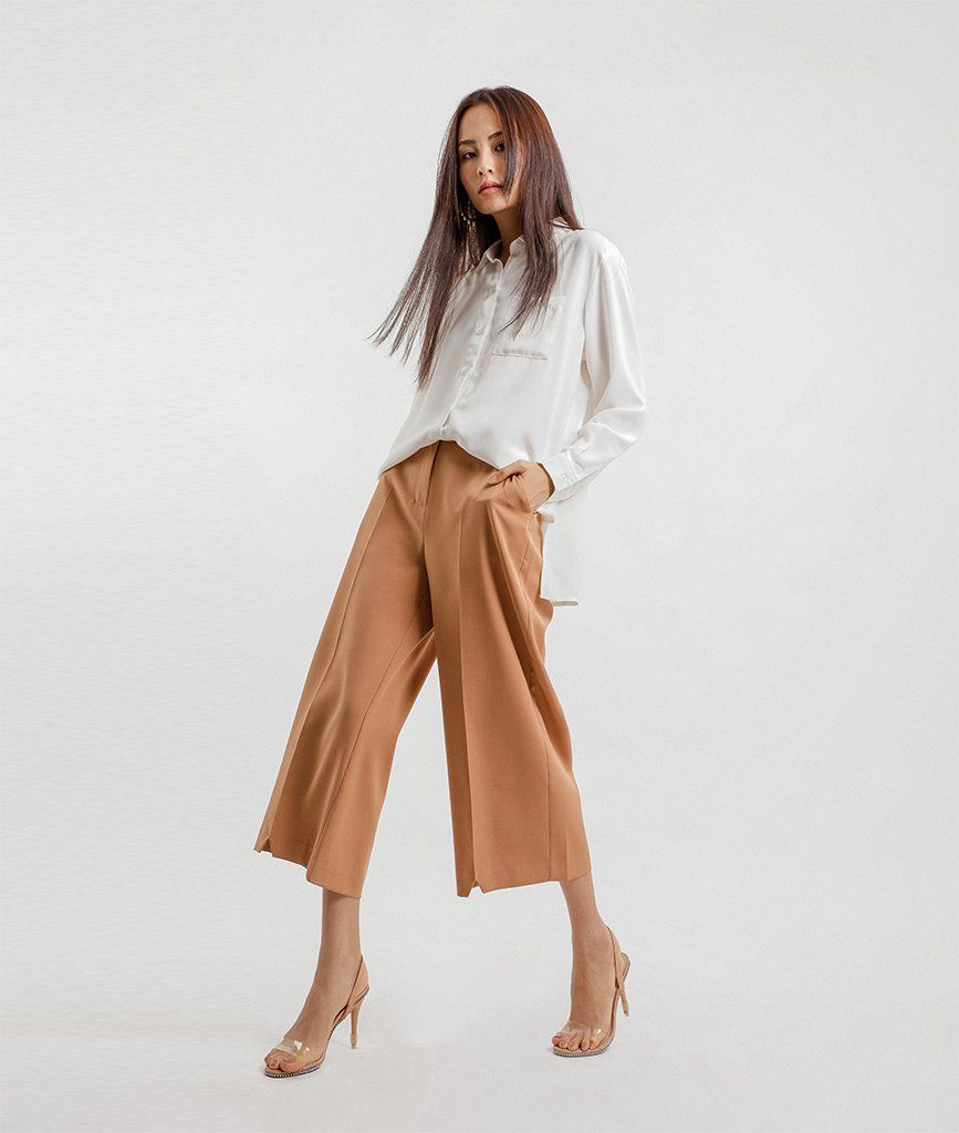 Quần culottes Thô