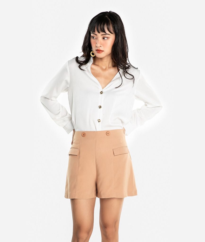 Áo sơ mi kate form oversize - Lỗi