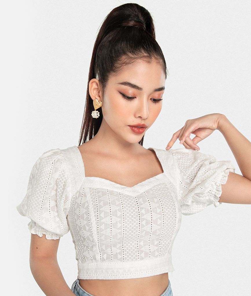 Áo croptop xô - Lỗi