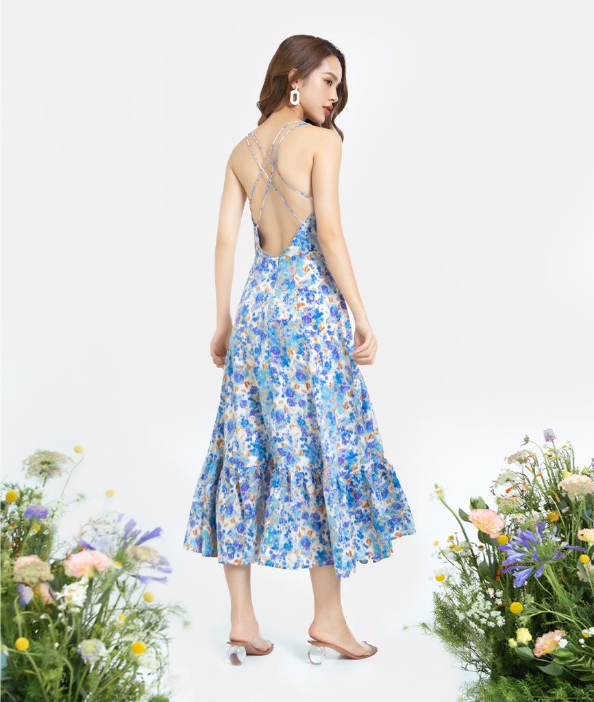 Floral Traces Dress