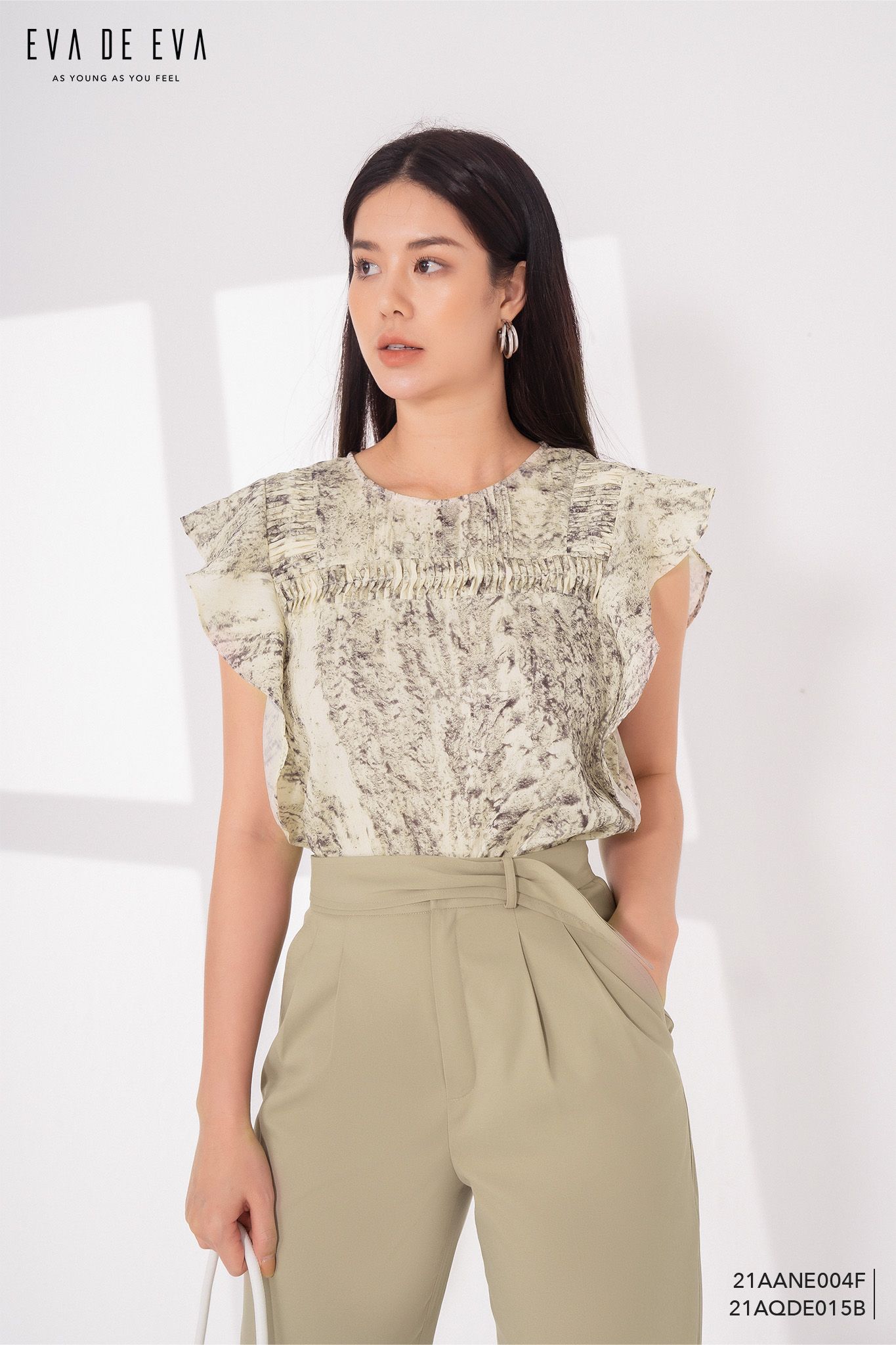  Áo sát nách,  21AANE004F 