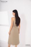  Đầm hai dây, Dáng thắt eo 21ADKE037B 