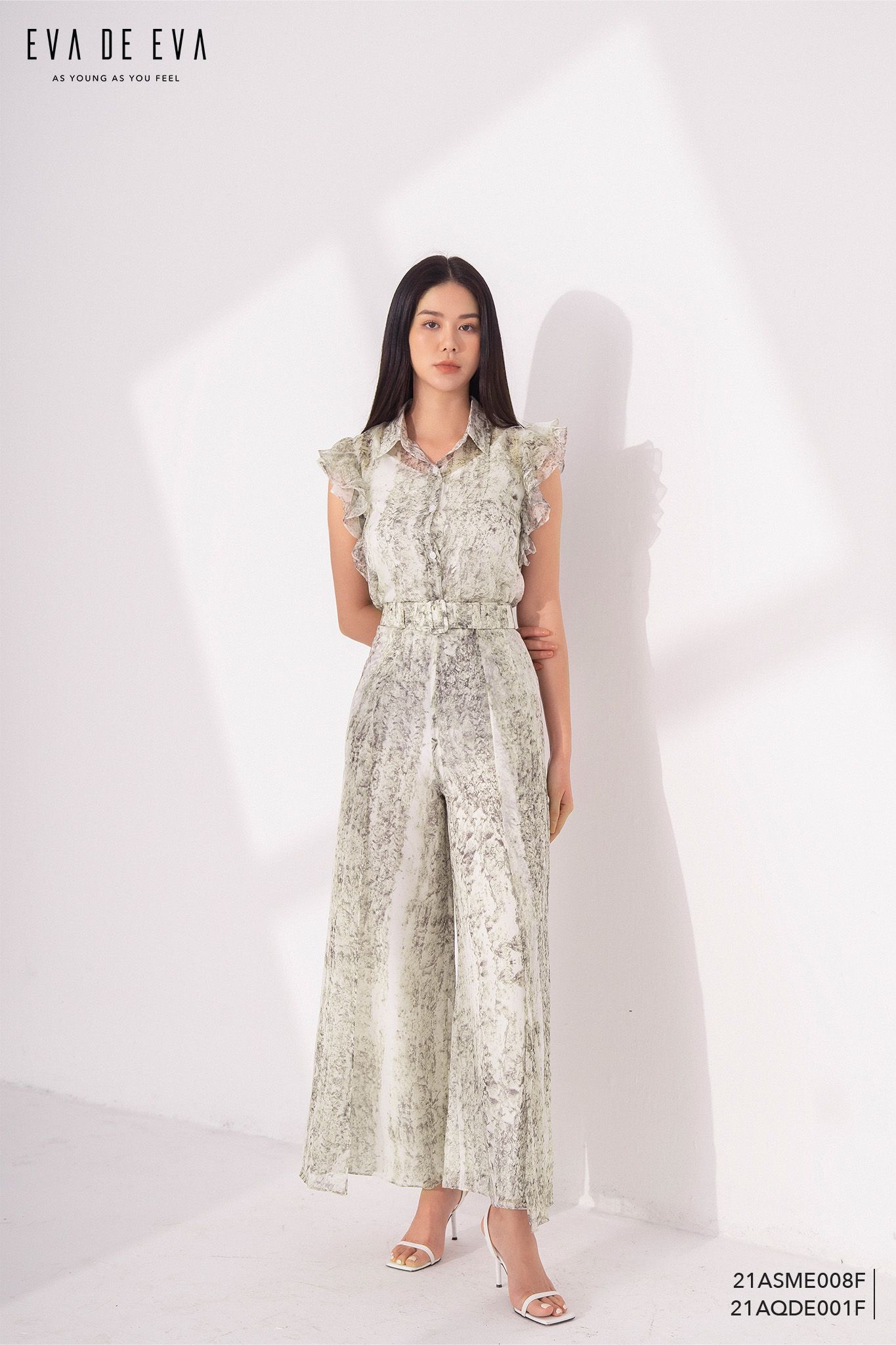  Quần dài, Ống suông 21AQDE001F 