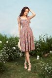  Đầm hai dây, Dáng thắt eo 21SDKE376F 
