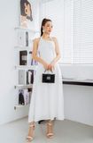  Đầm hai dây, Dáng thắt eo 21SDKO047T 