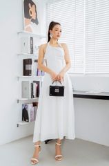  Đầm hai dây, Dáng thắt eo 21SDKO047T 