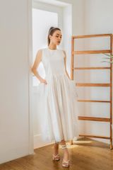 Đầm sát nách, Dáng suông 21SDKO053T 