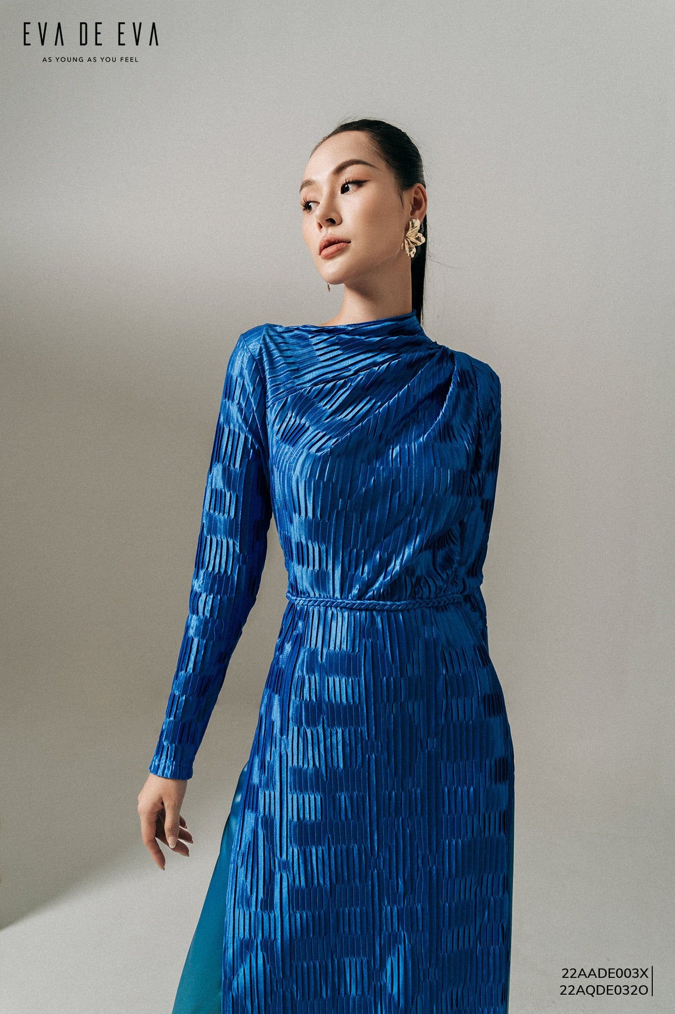  Quần dài, Ống suông 22AQDE032O 