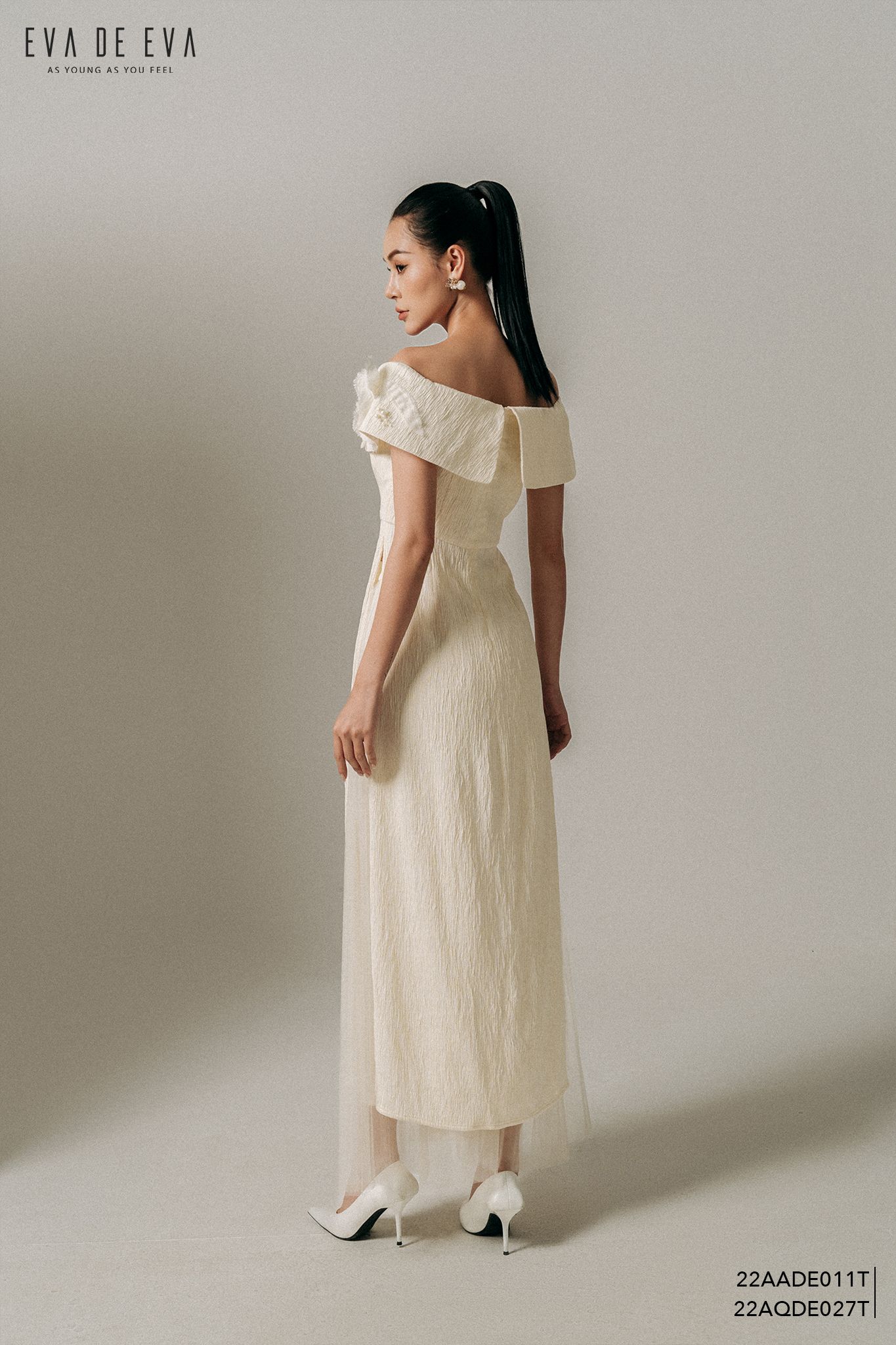  Áo dài cách tân,  22AADE011T 