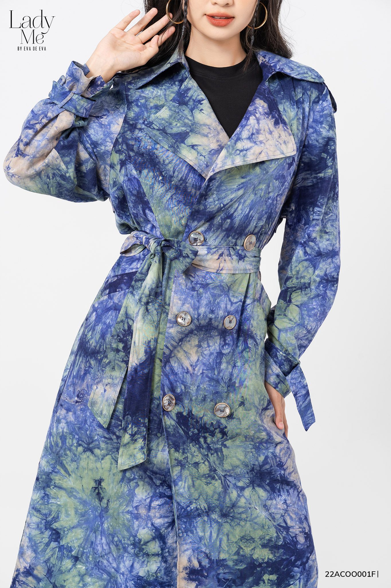  Khoác Măng tô, Dáng dài qua gối 22ACOO001F 