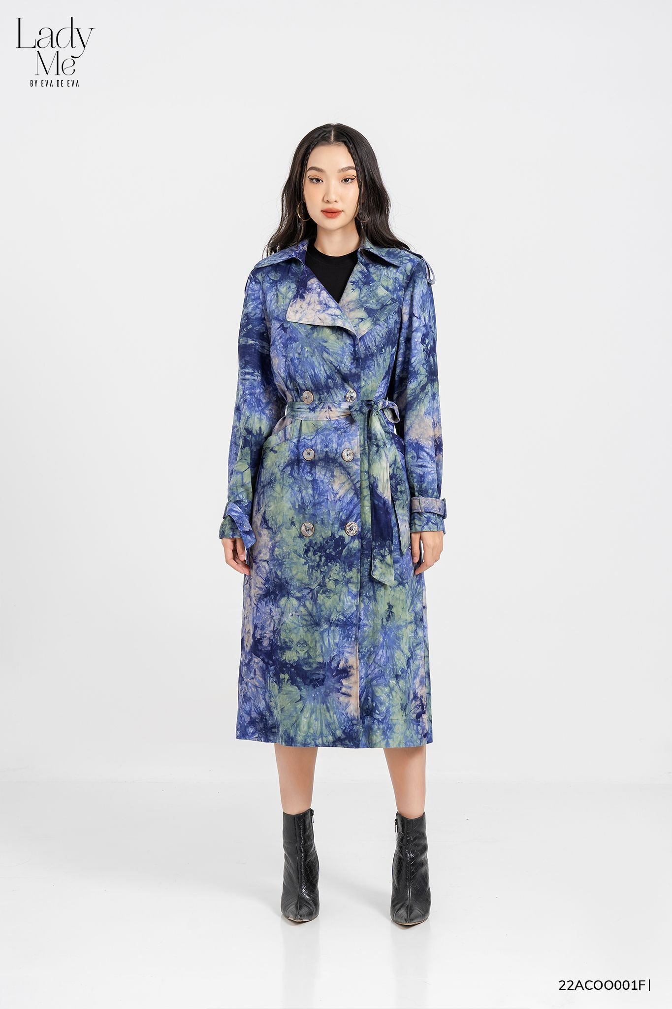  Khoác Măng tô, Dáng dài qua gối 22ACOO001F 