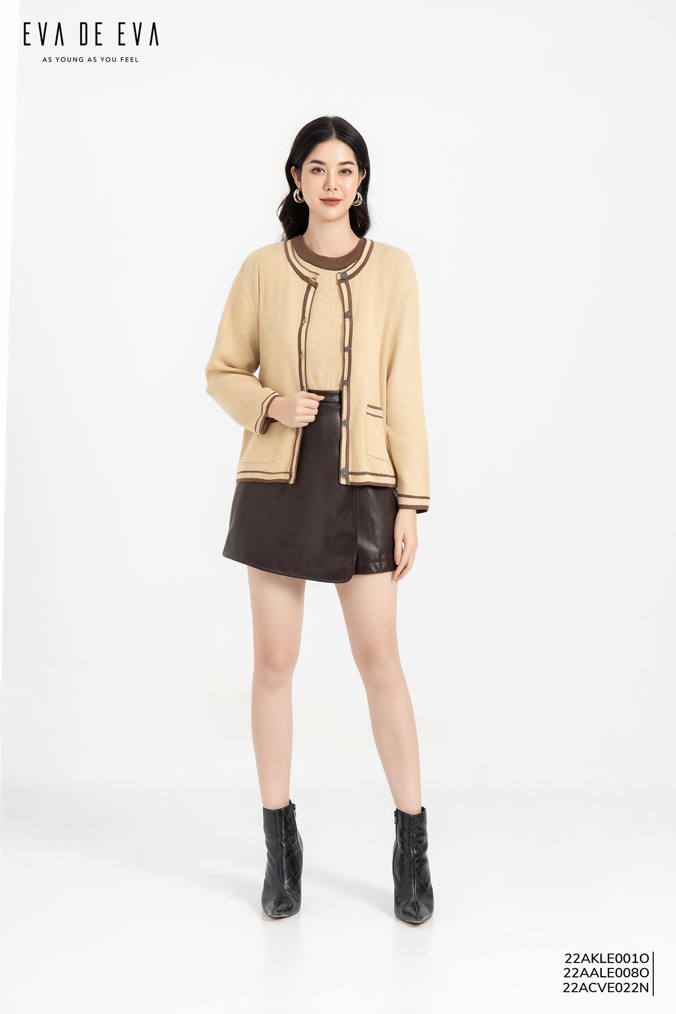  Cardigan len,  22AKLE001O 