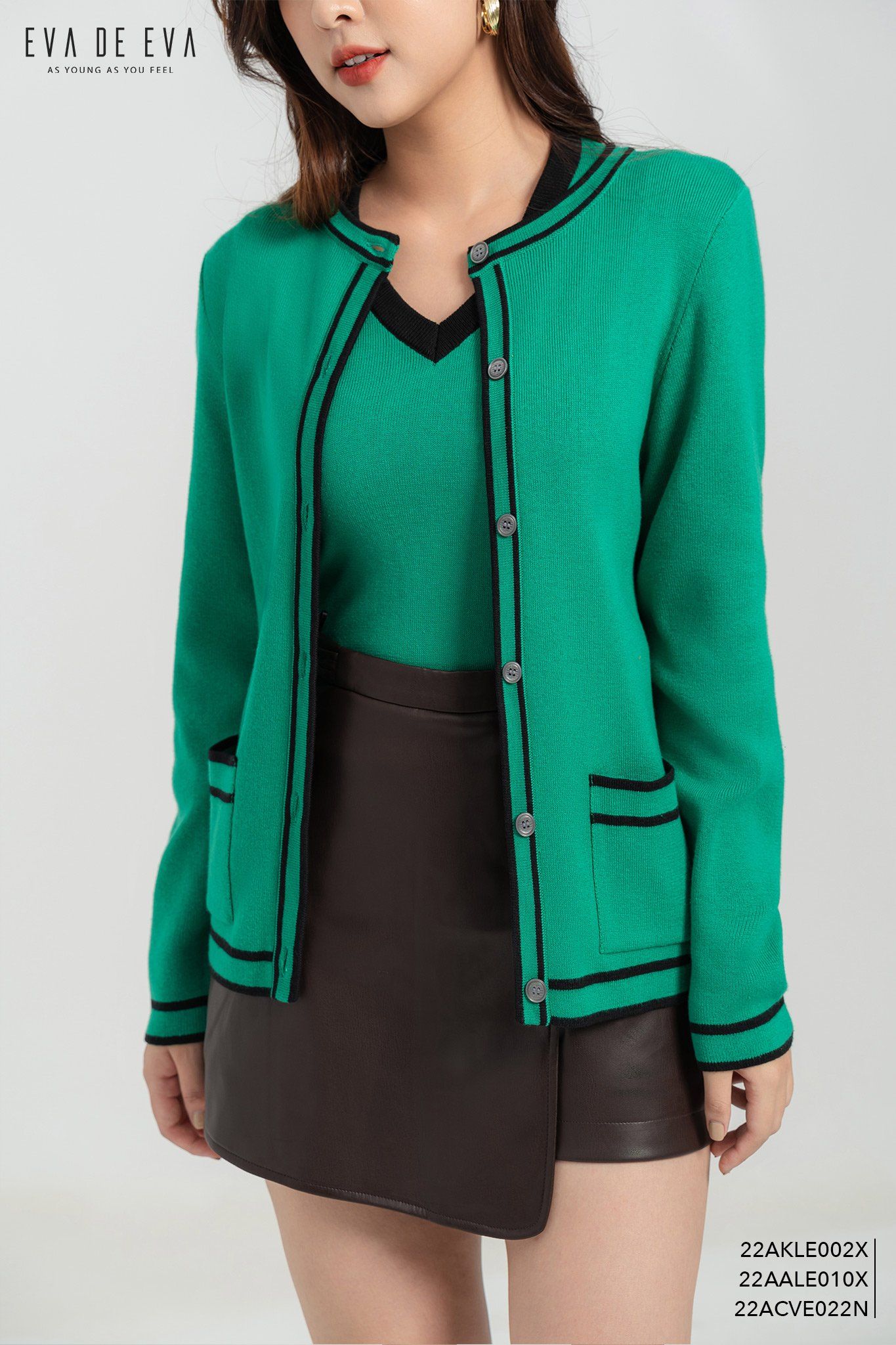 Cardigan len,  22AKLE002X 