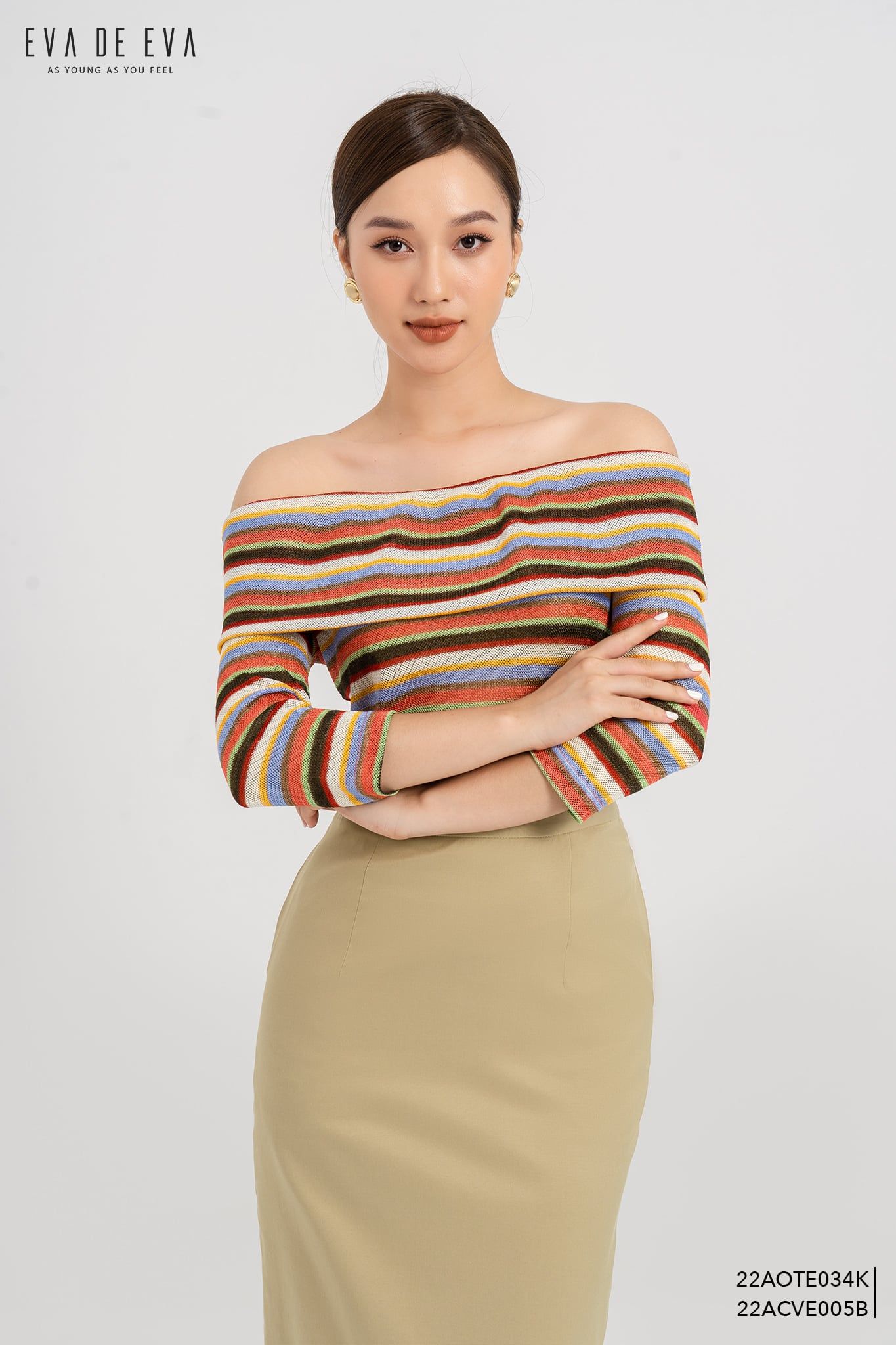  Áo kiểu,  22AOTE034K 