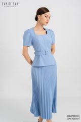  Chân váy Midi, Xếp ly 22ACVE036X1 