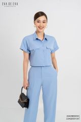  Sơ mi tay ngắn, Dáng croptop 22ASME025X 