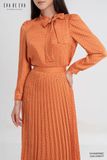  Chân váy Midi, Xếp ly 22ACVE067F 