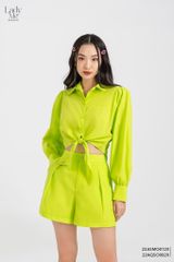  Sơ mi tay dài, Dáng thắt eo 22ASMO012X 