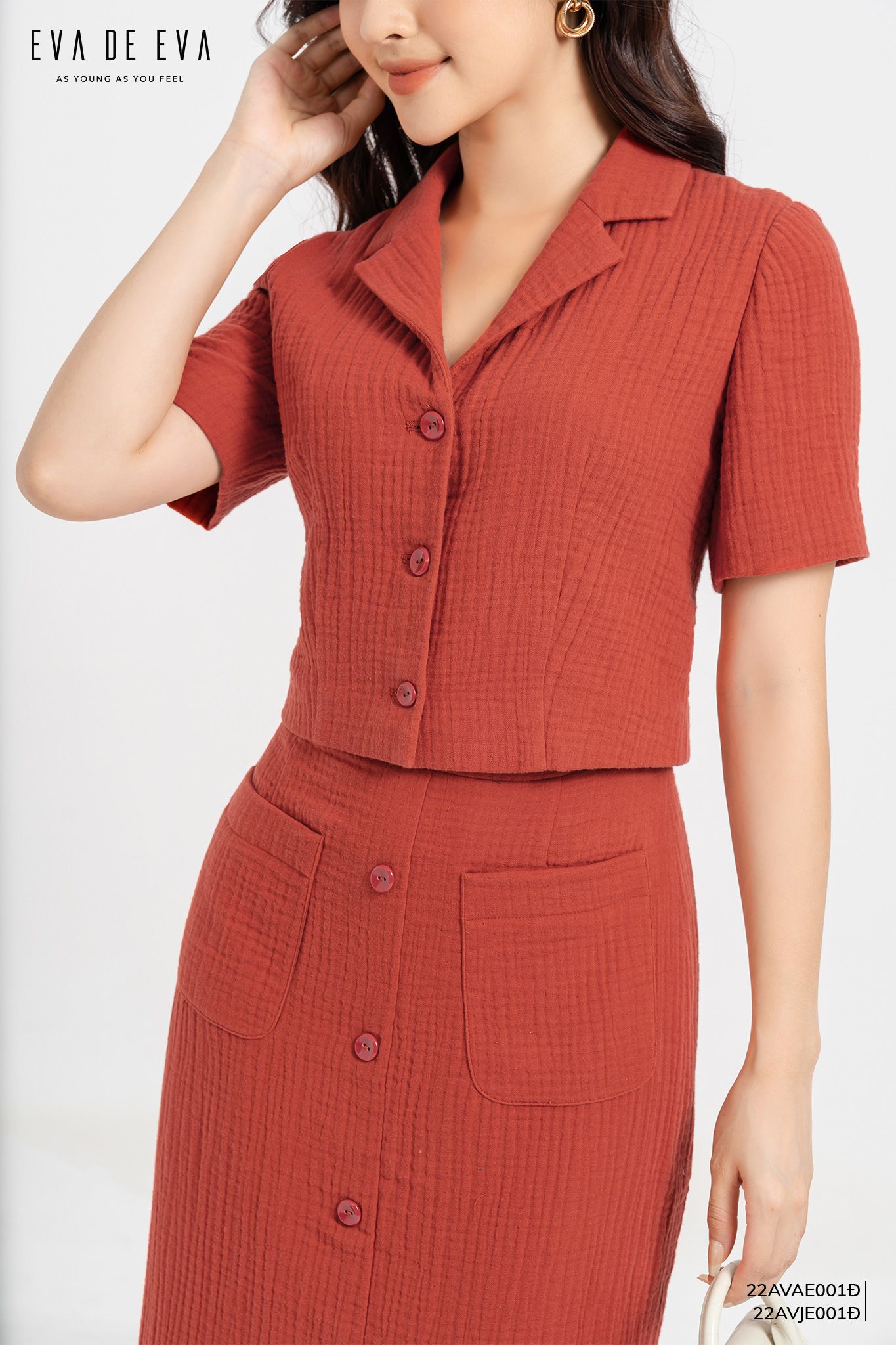  Váy trong bộ Vest-Váy,  22AVJE001Đ 