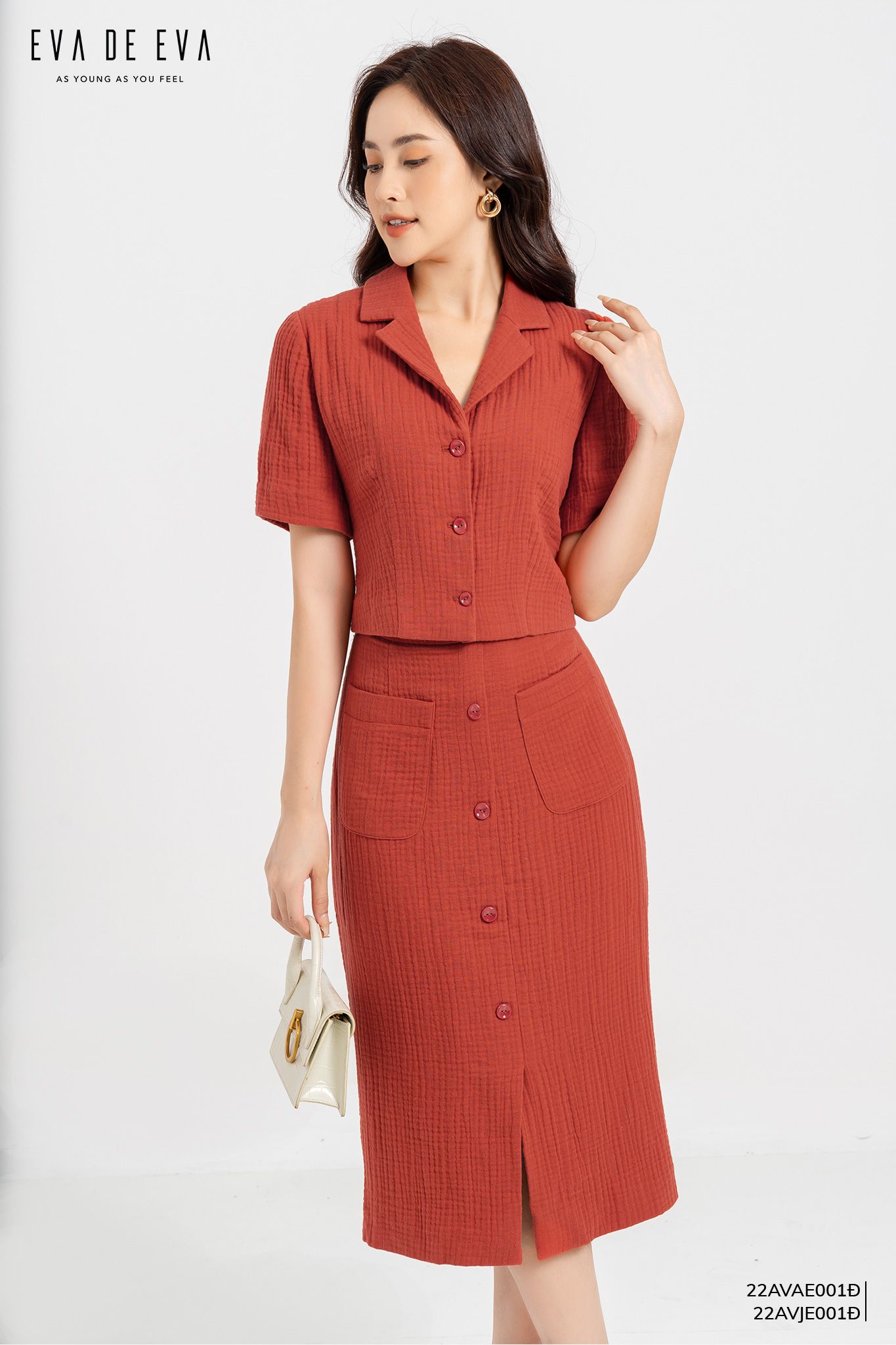  Váy trong bộ Vest-Váy,  22AVJE001Đ 