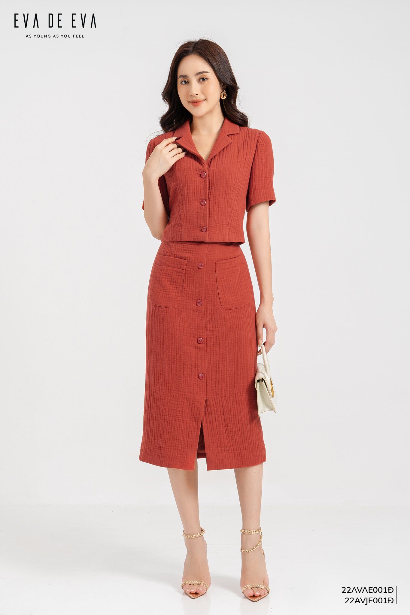  Váy trong bộ Vest-Váy,  22AVJE001Đ 