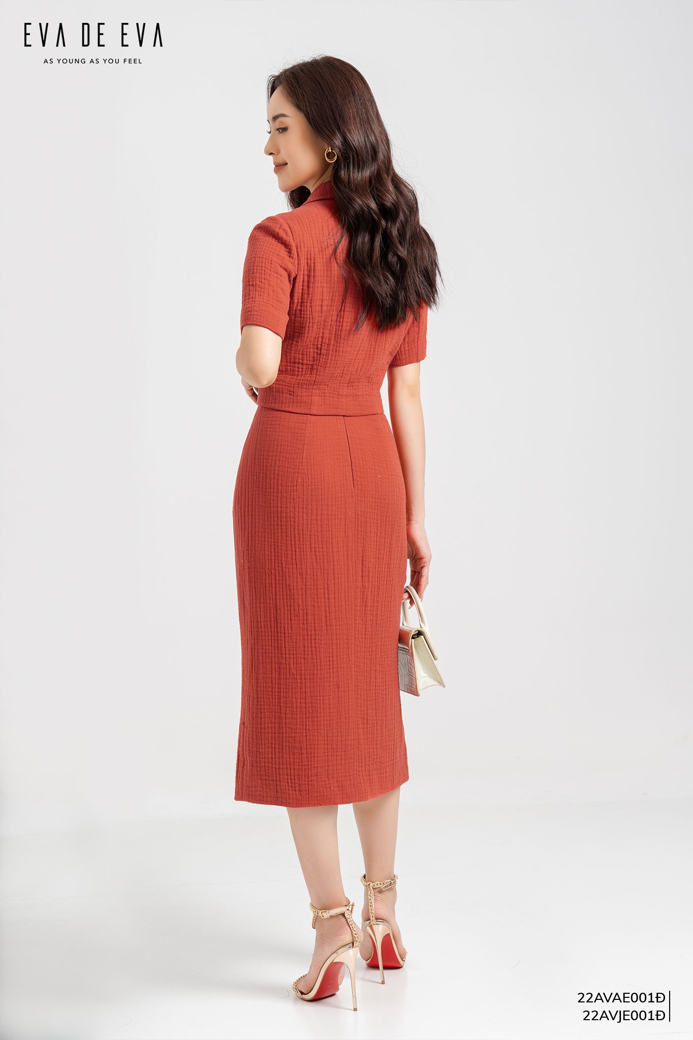  Váy trong bộ Vest-Váy,  22AVJE001Đ 