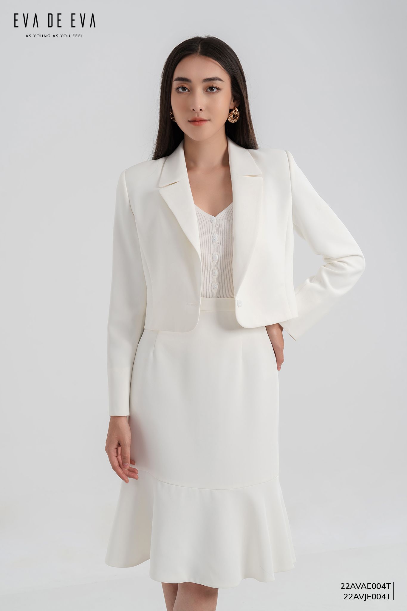 Váy trong bộ Vest-Váy, 22AVJE004T – Eva De Eva