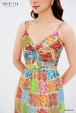  Đầm maxi, Dáng thắt eo 22SDKE175F 