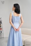  Đầm hai dây, Dáng thắt eo 22SDKO031X 