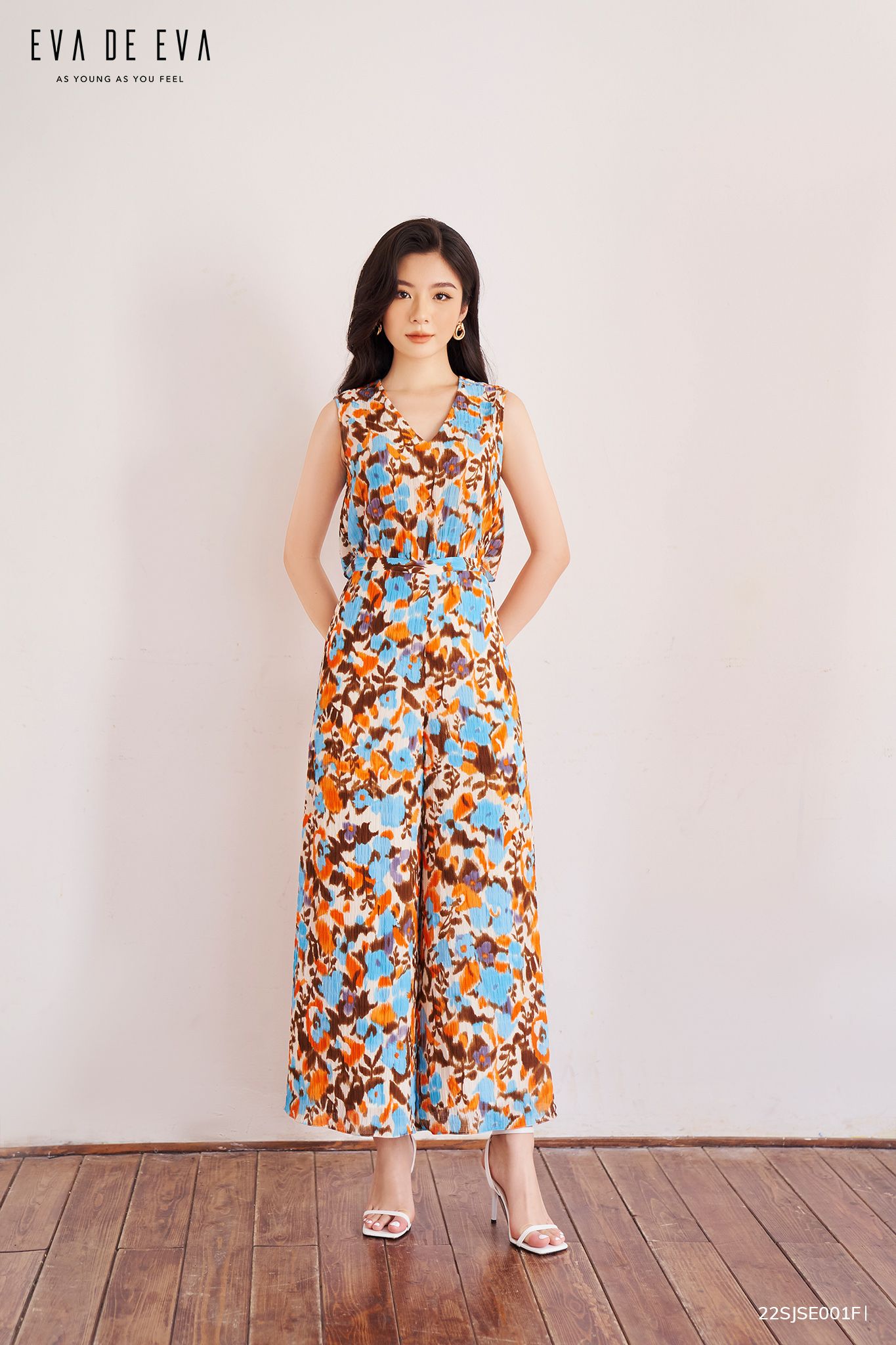  Jumpsuit dài,  22SJSE001F 