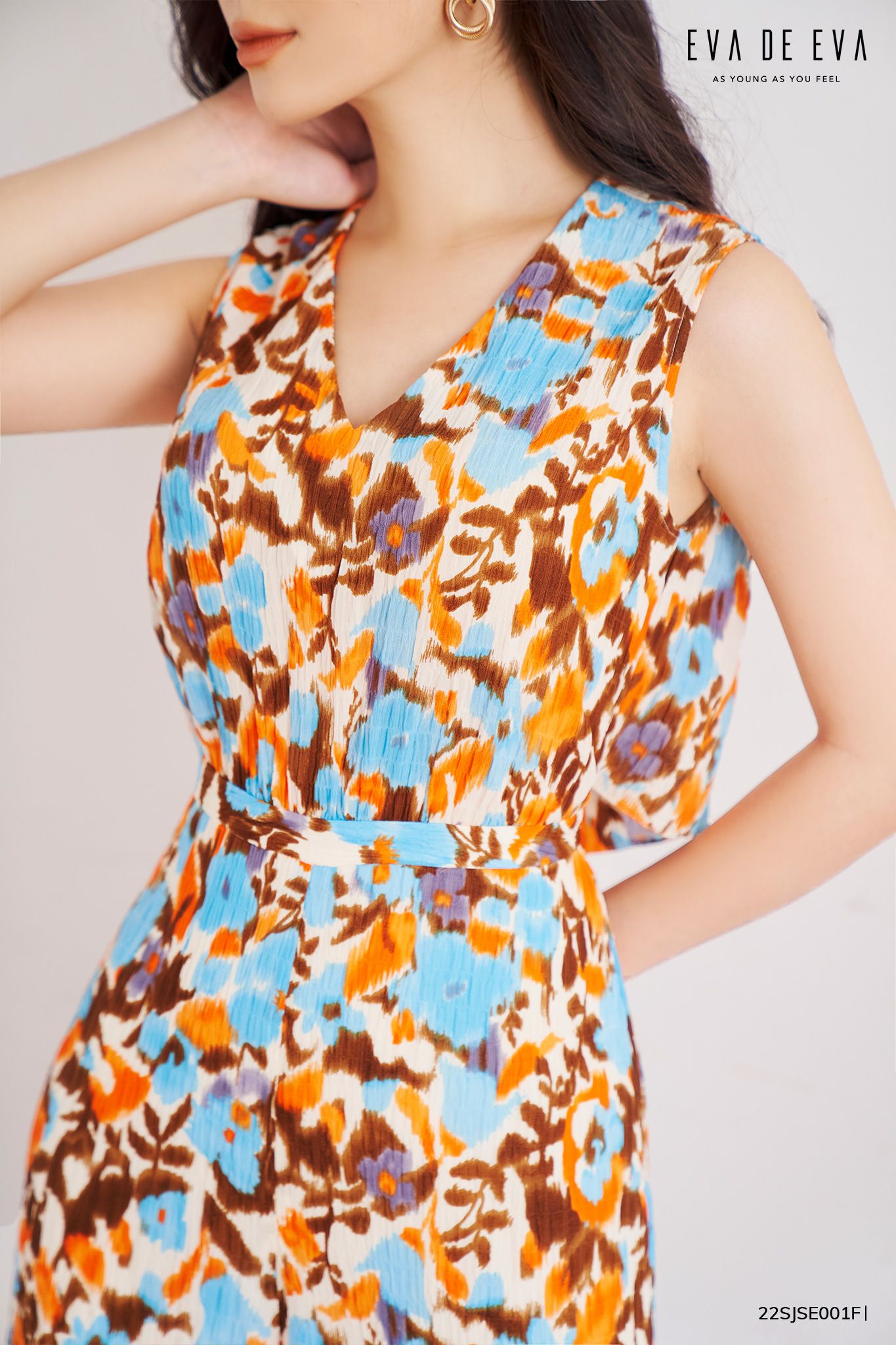  Jumpsuit dài,  22SJSE001F 