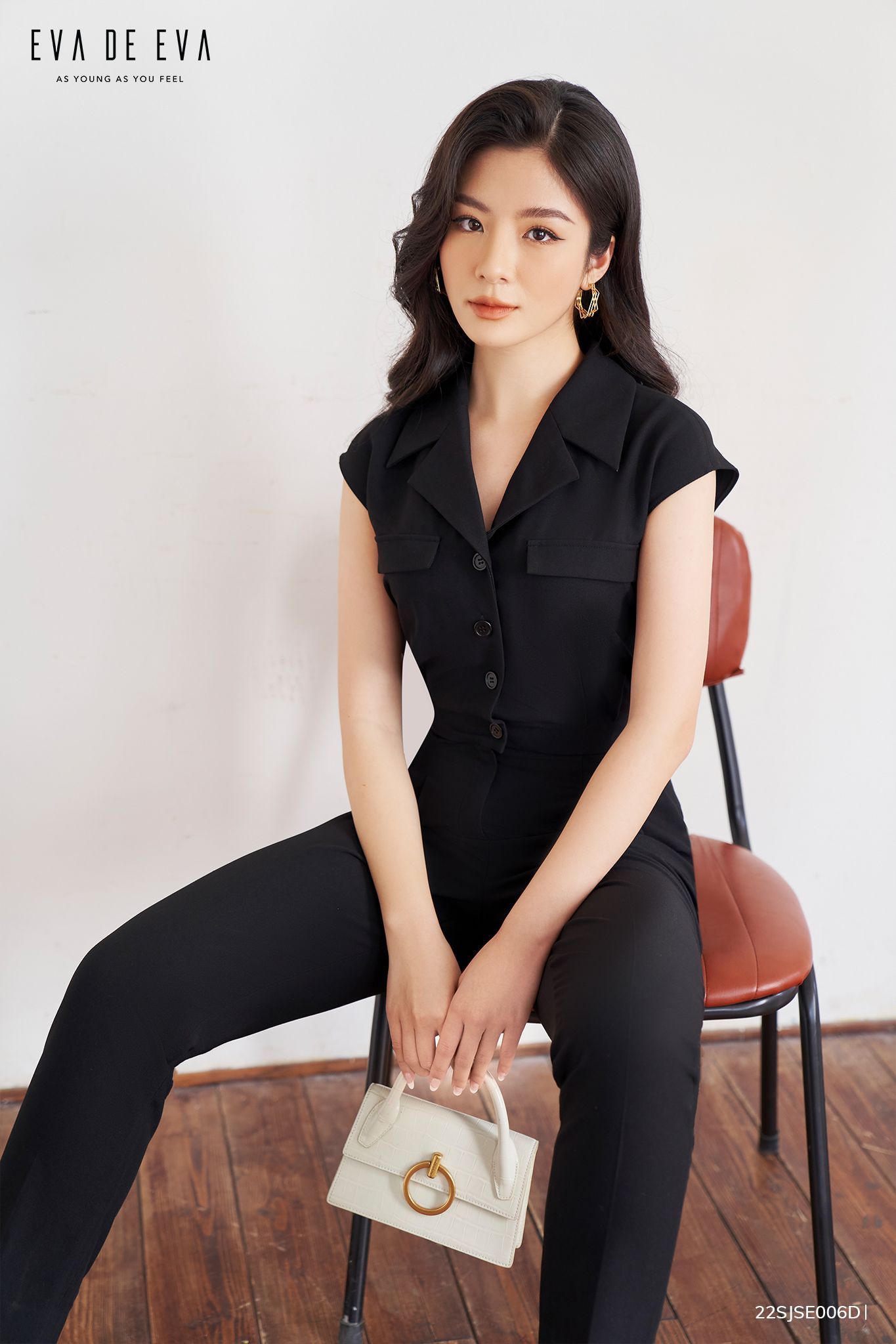  Jumpsuit dài,  22SJSE006D 