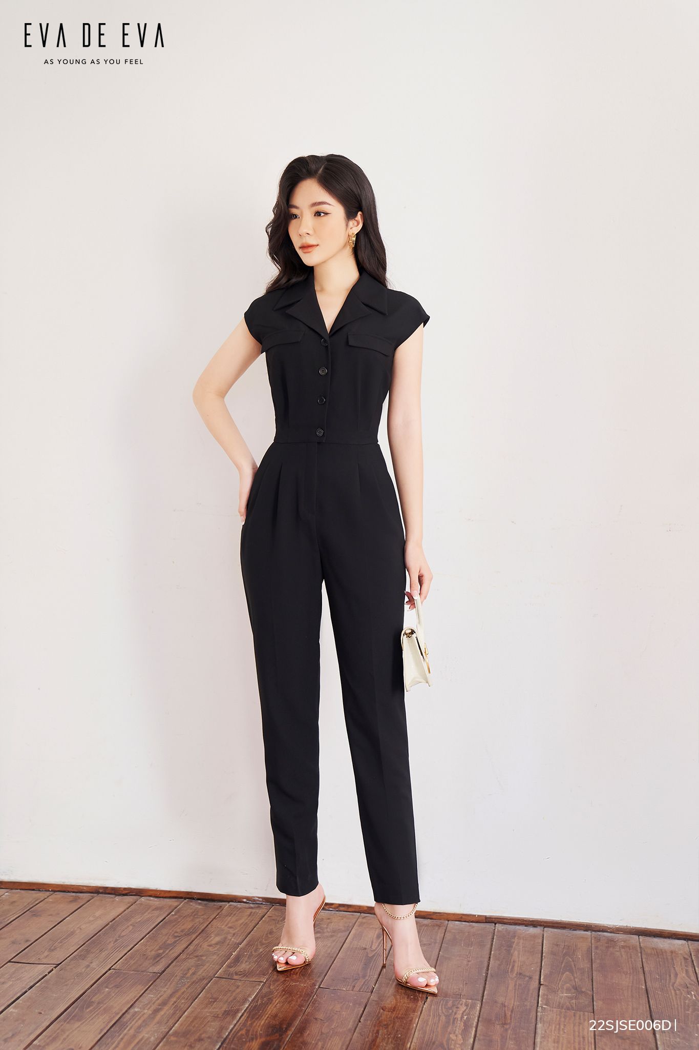  Jumpsuit dài,  22SJSE006D 