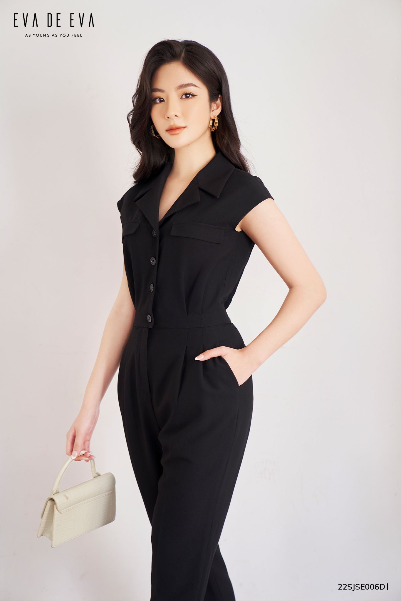  Jumpsuit dài,  22SJSE006D 