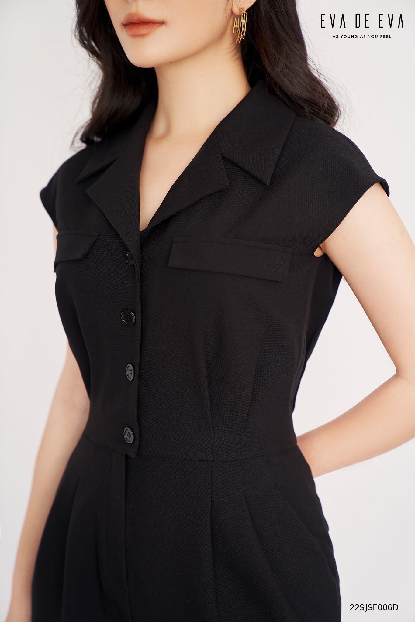  Jumpsuit dài,  22SJSE006D 