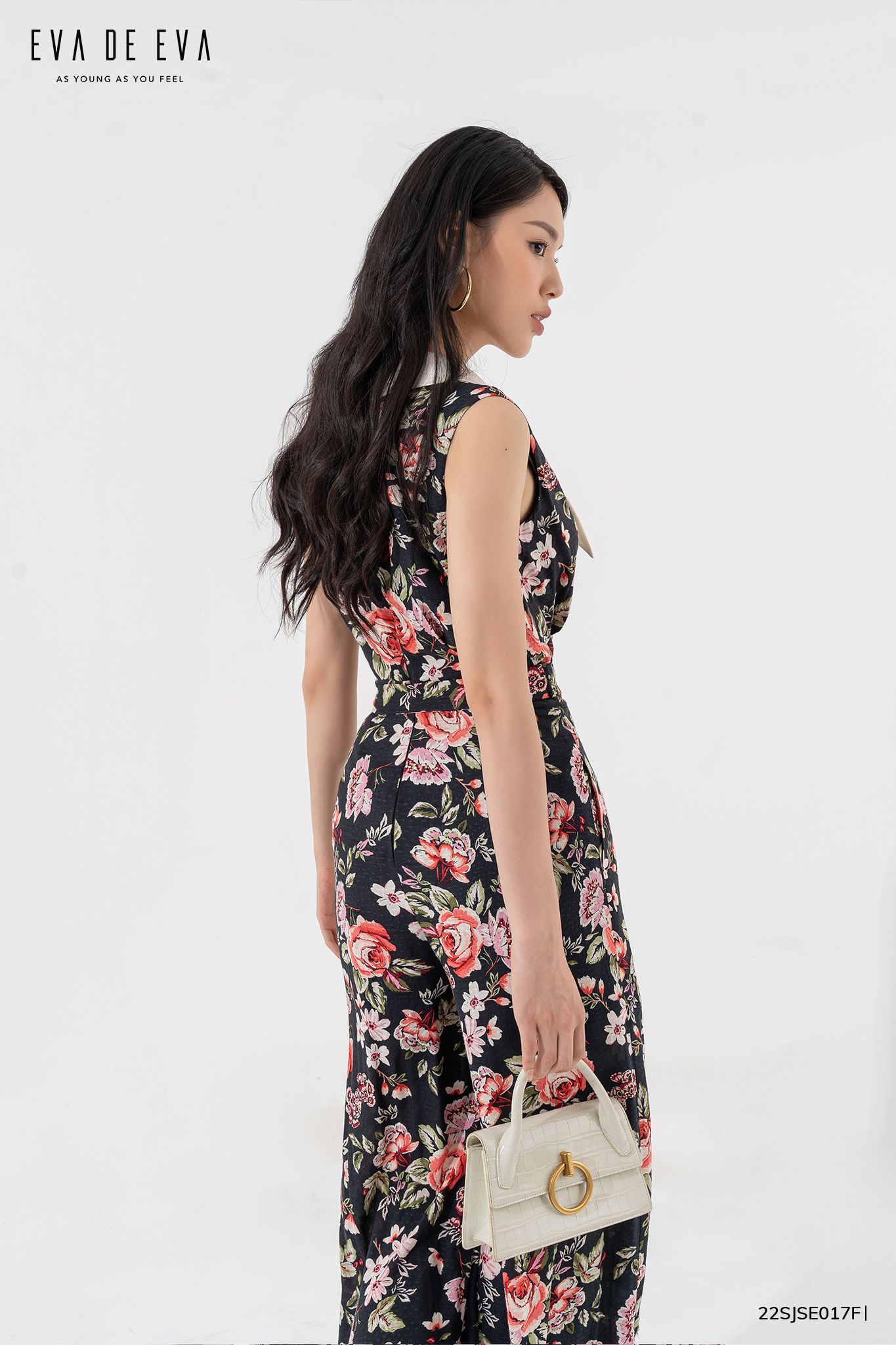  Jumpsuit dài,  22SJSE017F 