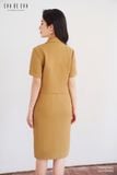  Chân váy ngang gối, Dáng ôm 22SCVE049N 