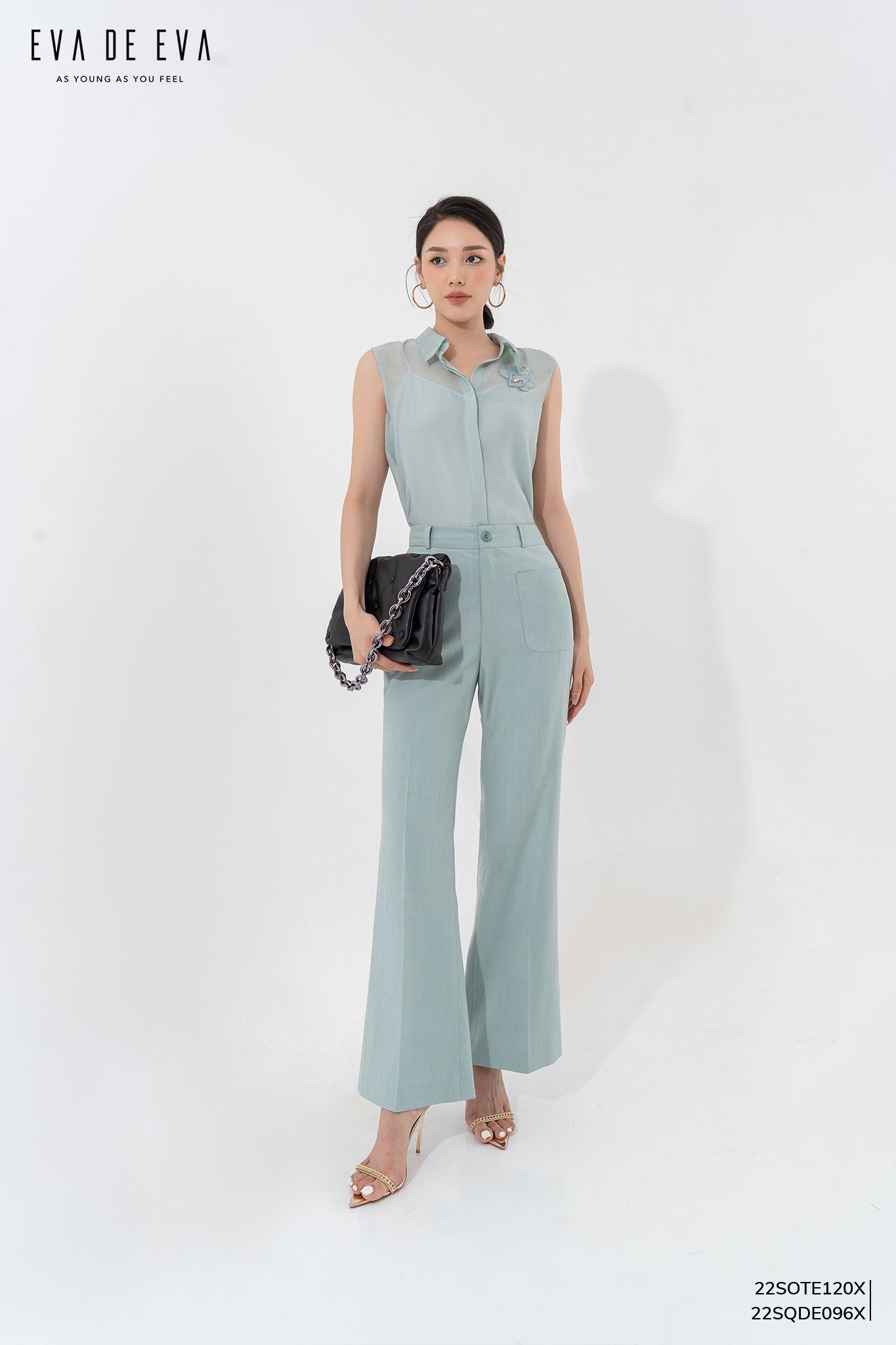  Quần dài, Ống loe 22SQDE096X 