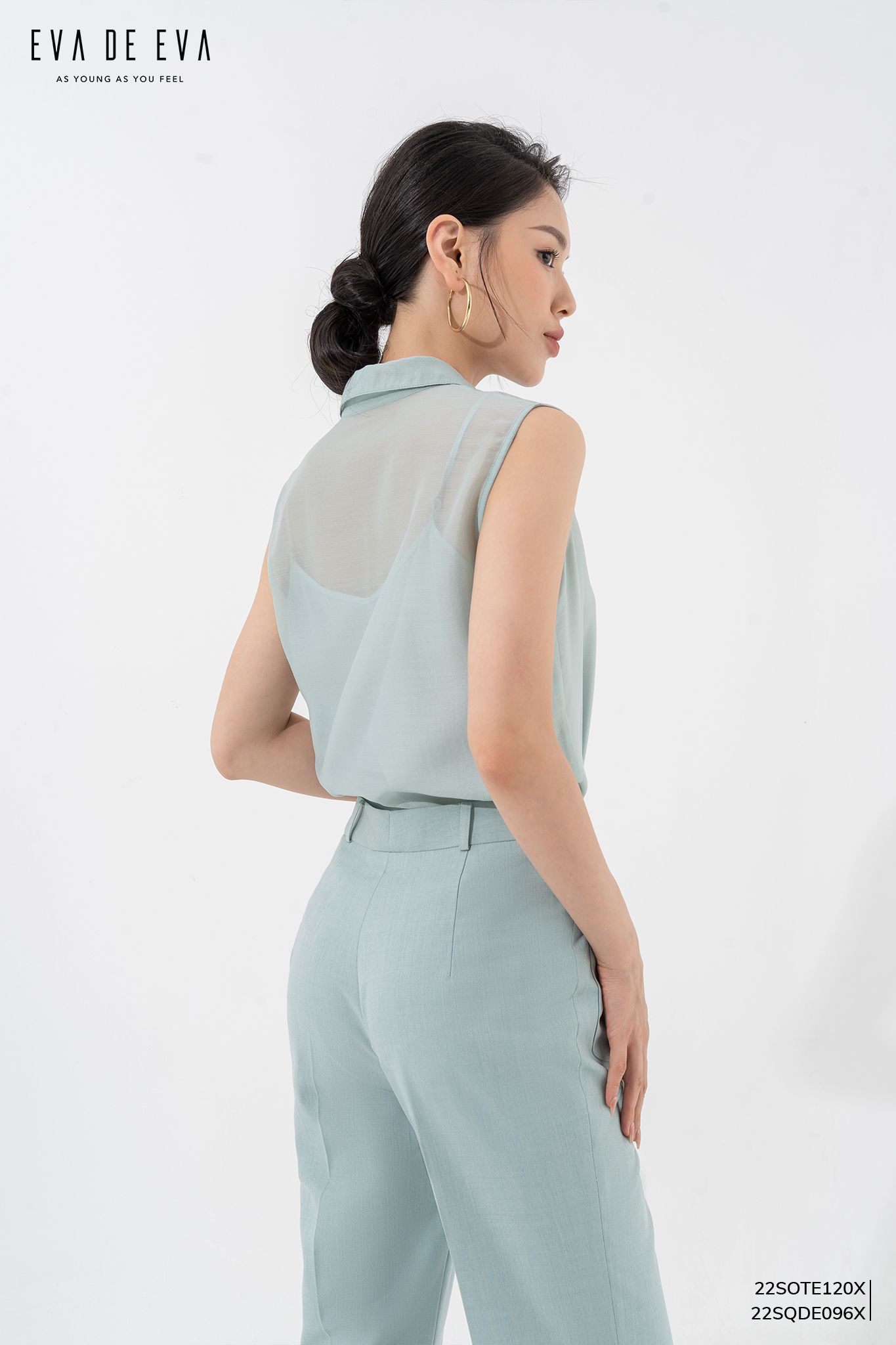  Quần dài, Ống loe 22SQDE096X 
