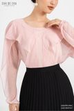  Sơ mi tay lỡ, Dáng sơ vin 22SOTE125H 