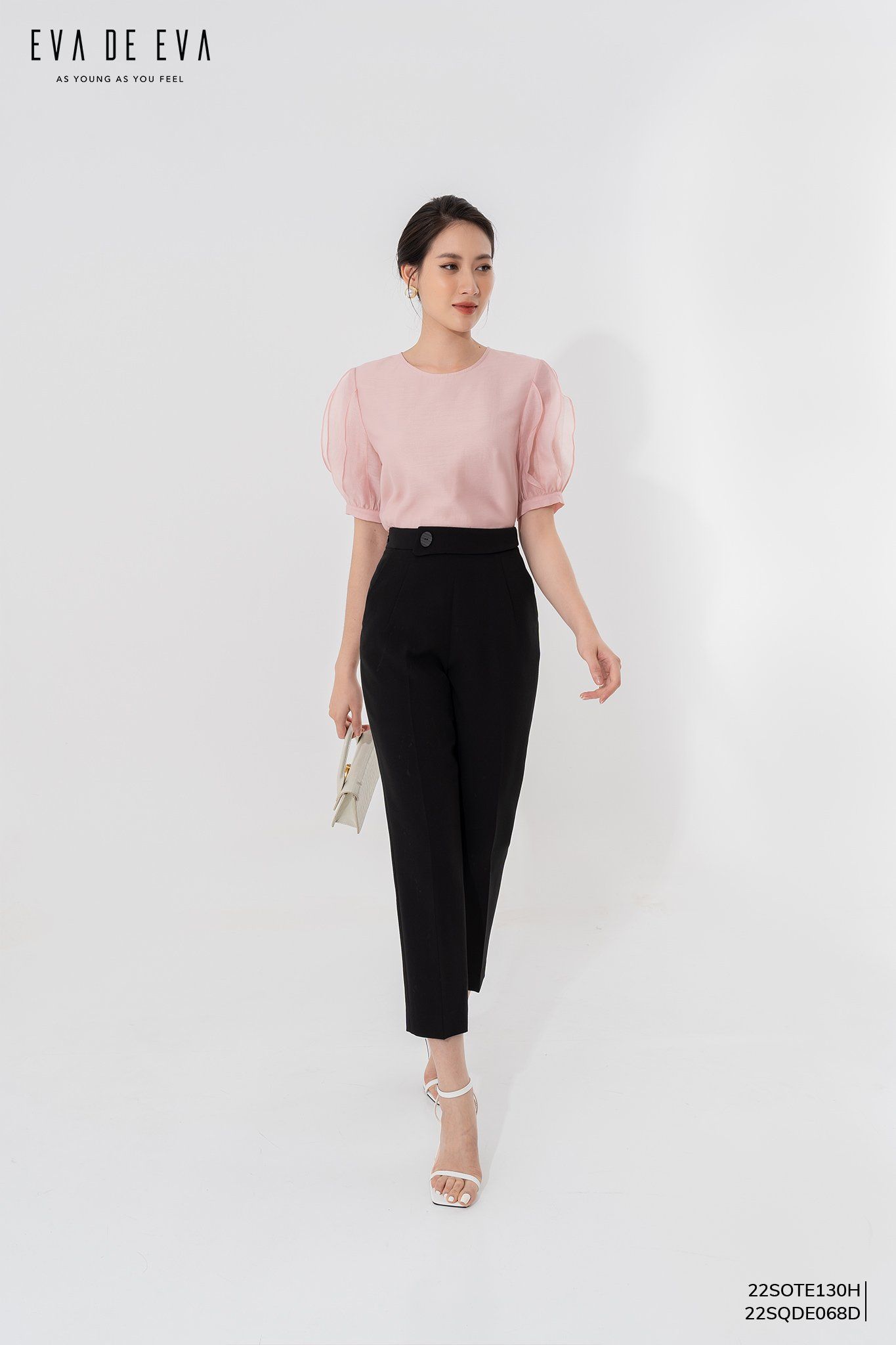  Sơ mi tay ngắn, Dáng sơ vin 22SOTE130H 